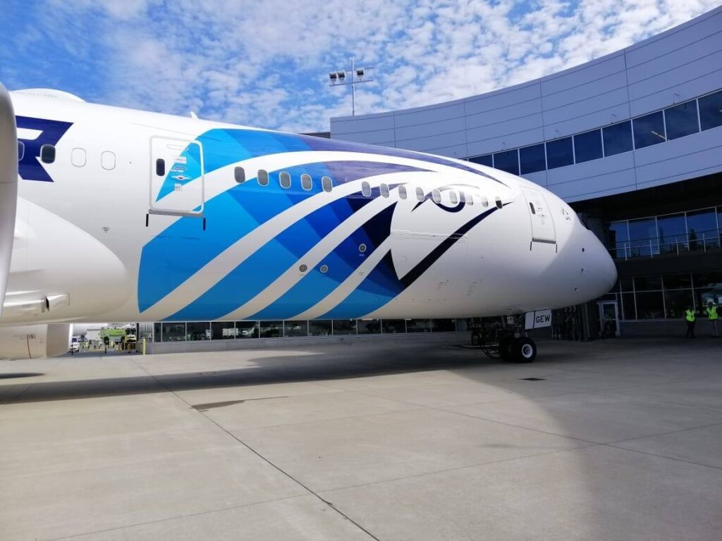 Boeing 787 izgled preednjeg dijela