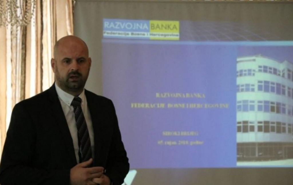 v.d. izvršnog direktora za projekte i razvoj Razvojne banke FBiH Dalibor Milinović