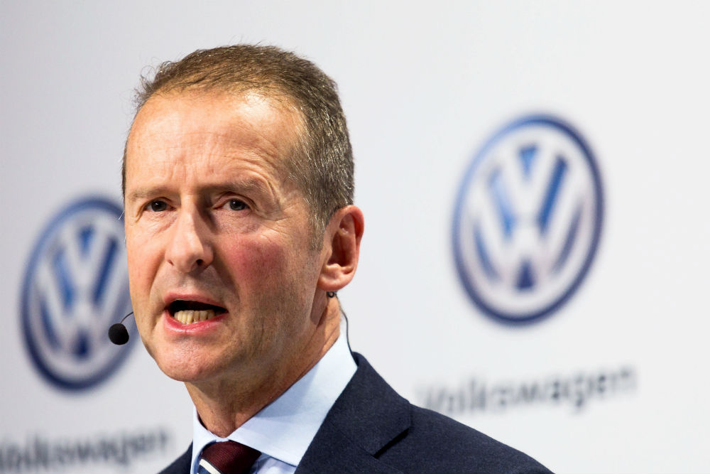 Herbert Diess Volkswagen CEO