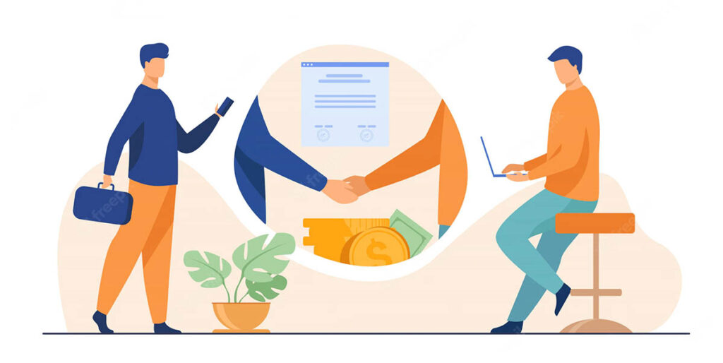 Kako bi pronašli partnera ponašajte se kao partner ilustracija financaba