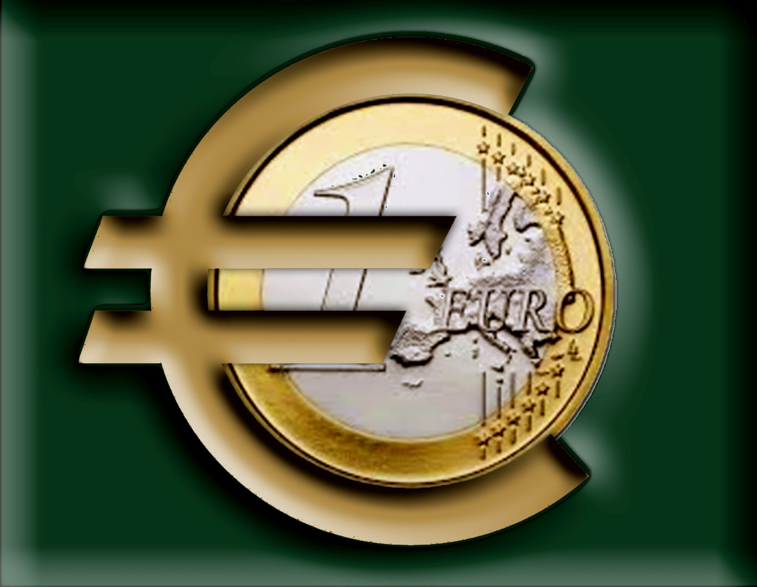 Digitalni Euro - ilustracija