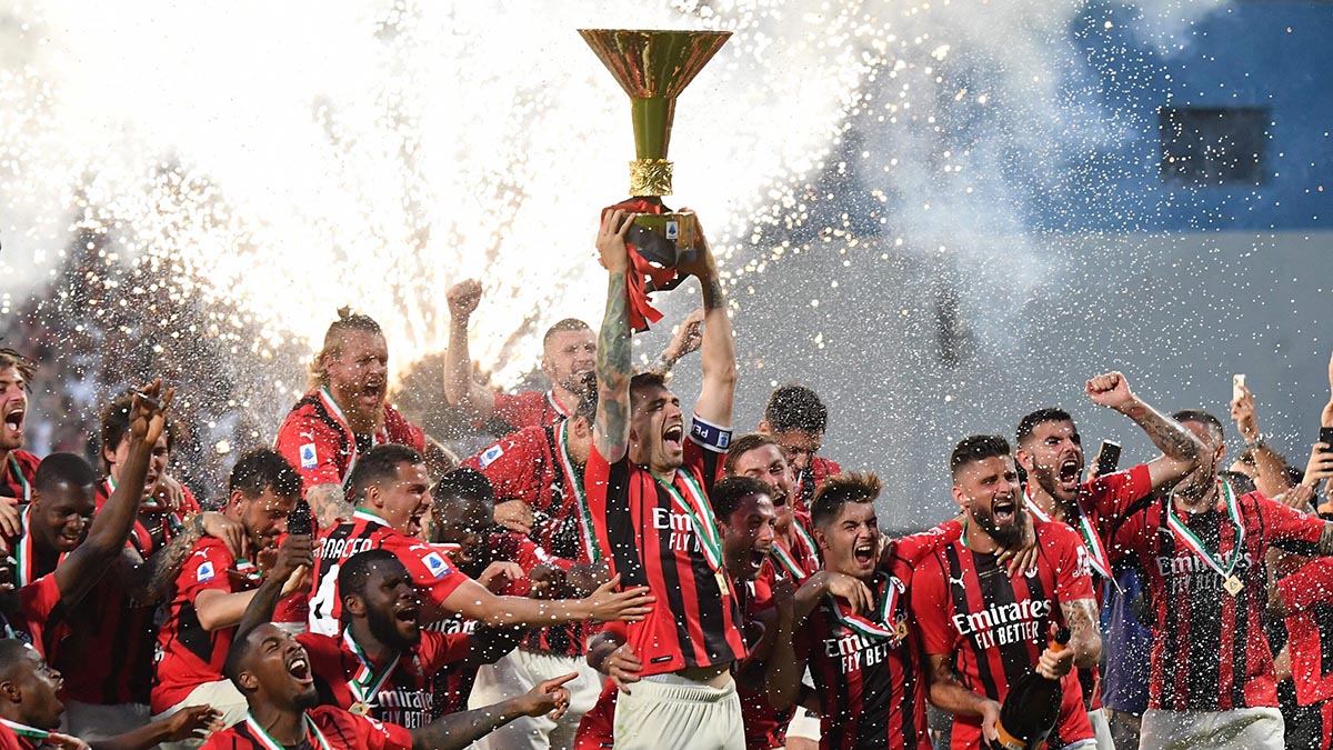 AC Milan - proslava posljednjeg prvenstva