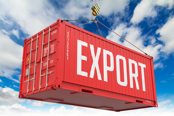 Izvoz - ilustracija