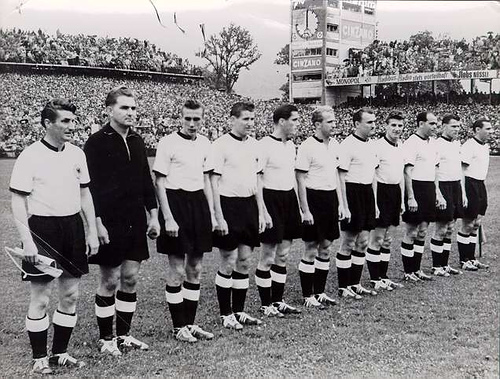 Reprezentacija Zapadne Njemačke u Adidas opremi osvojila je Svjetsko prvenstvo 1954