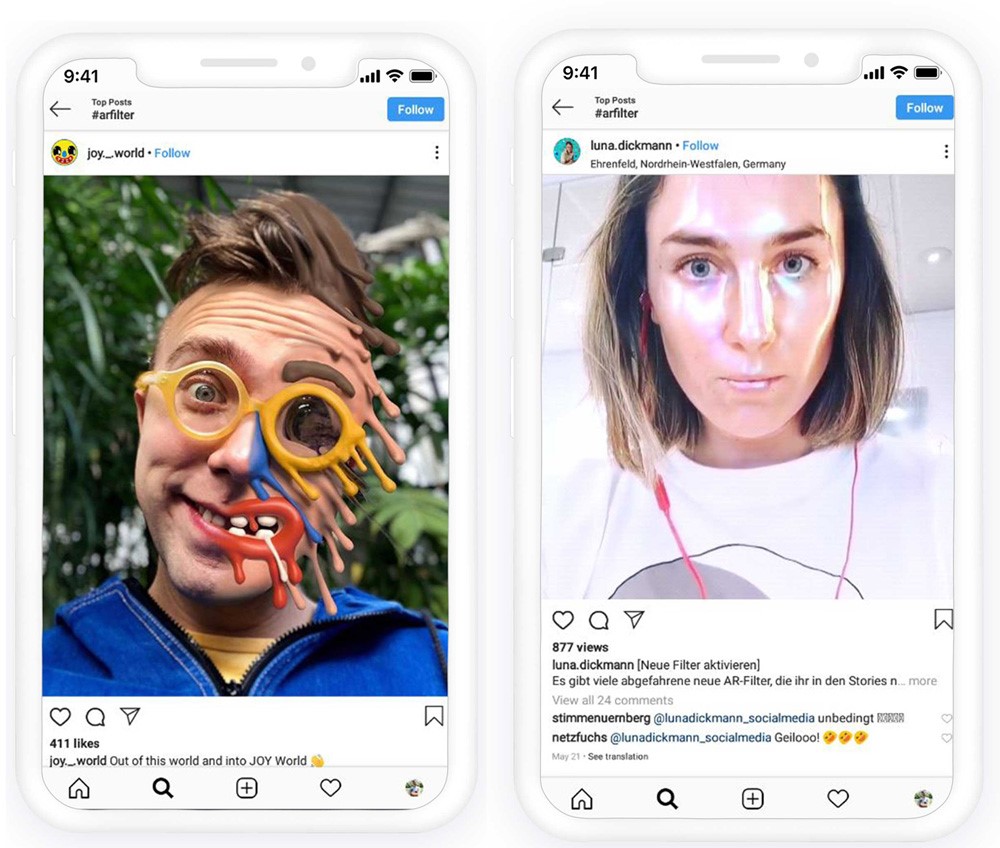 Spark AR i Instagram