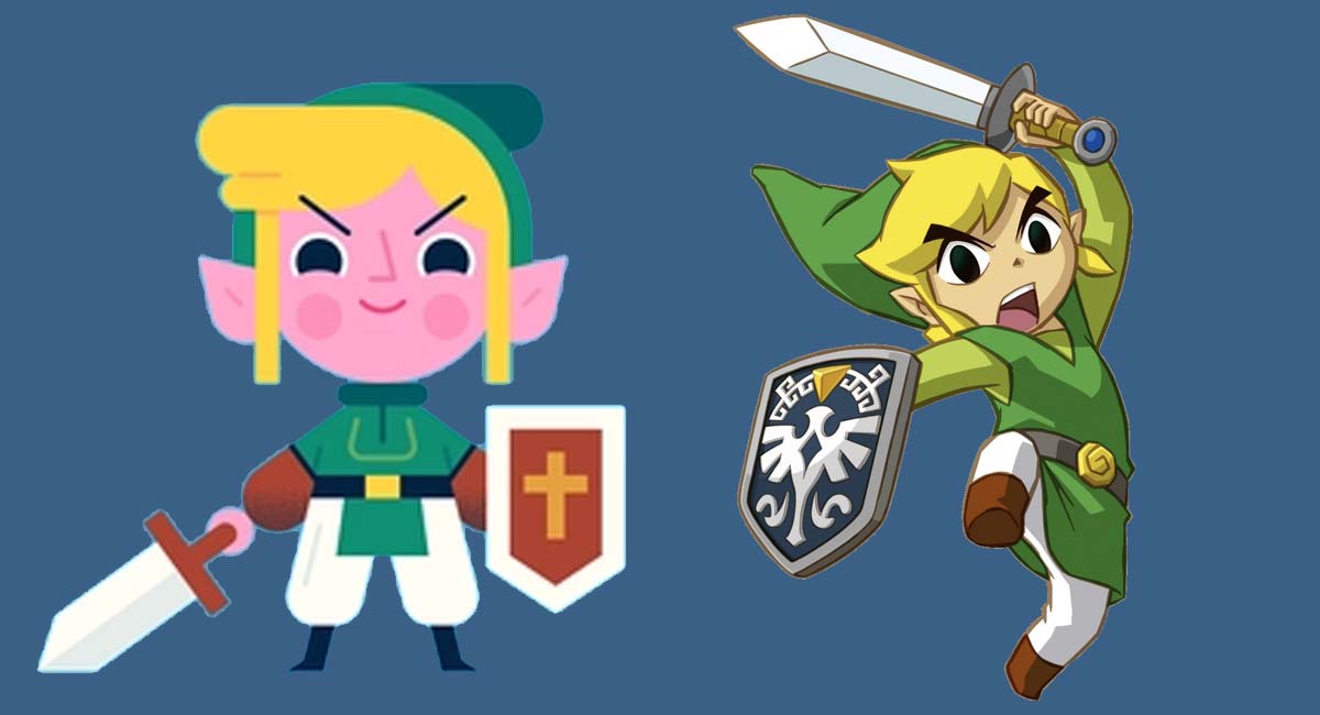 Zelda - ilustracija (Nintendo igra)