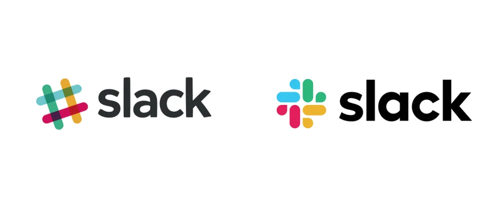 Slack redizajn logotipa