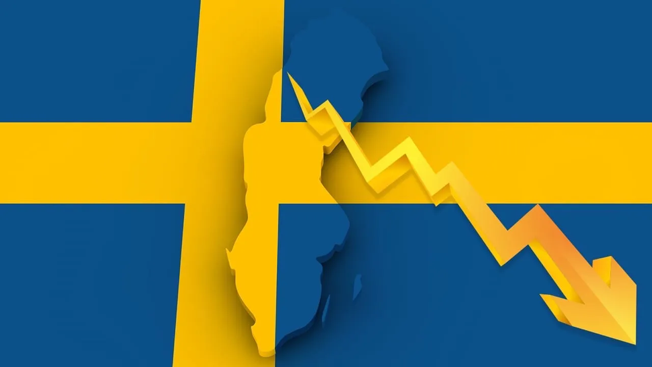 Švedsko gospodarstvo u padu