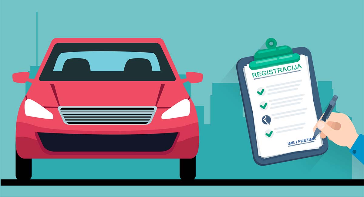 Registracija automobila - ilustracija (izvor financa.ba)