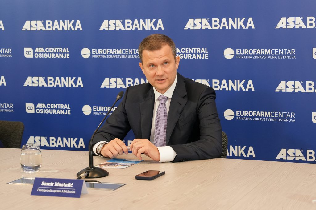 Samir Mustafić, predsjednik Uprave ASA Banke