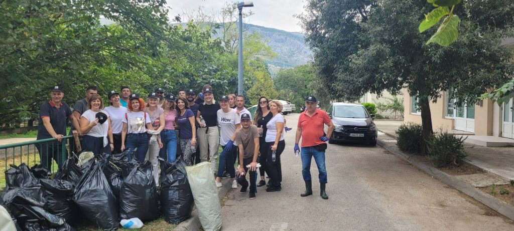 HP Mostar organizirala akciju čišćenja rijeke Radobolje u Mostaru