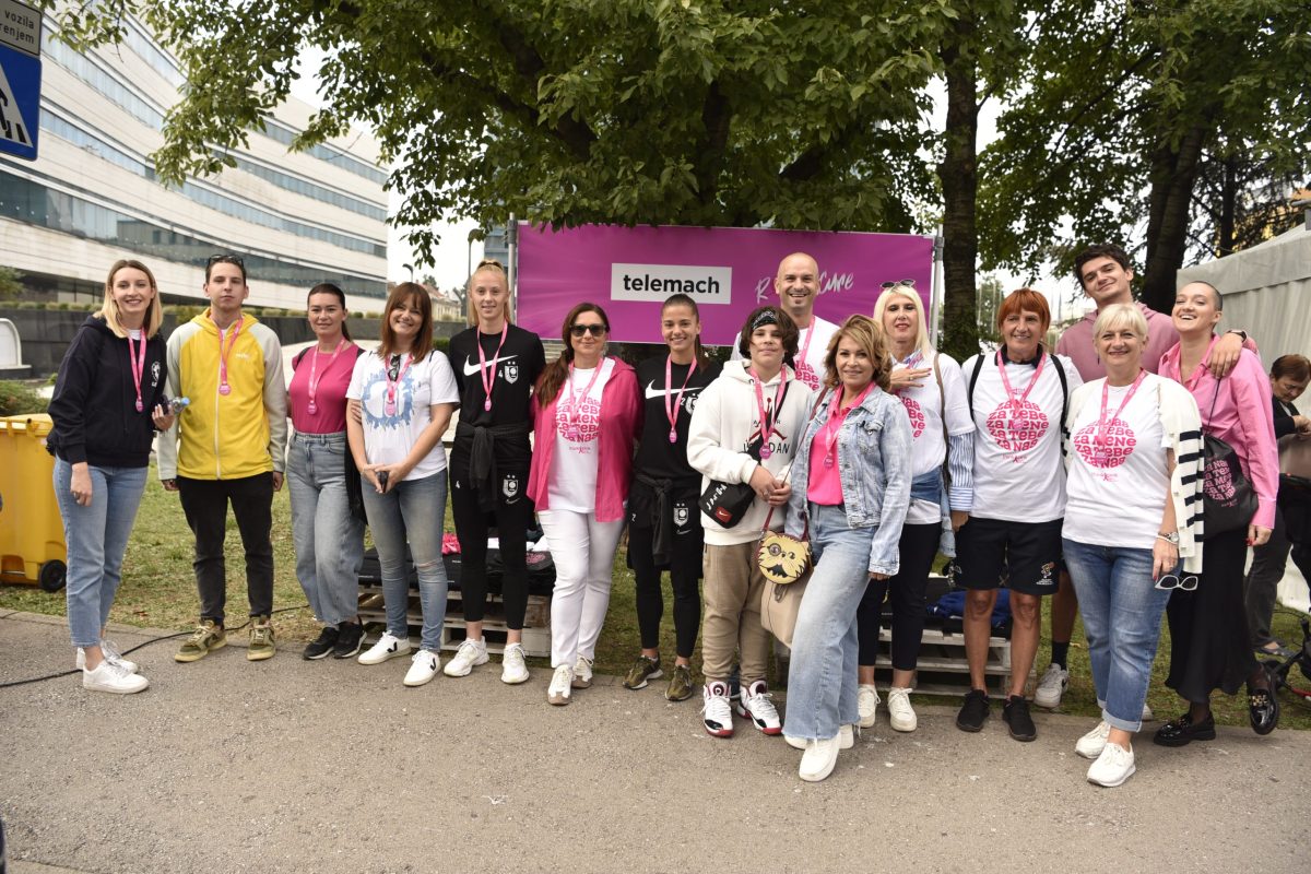 Race for the Cure 2023: Telemach fondacija kao dio snažne podrške borbi protiv raka dojke
