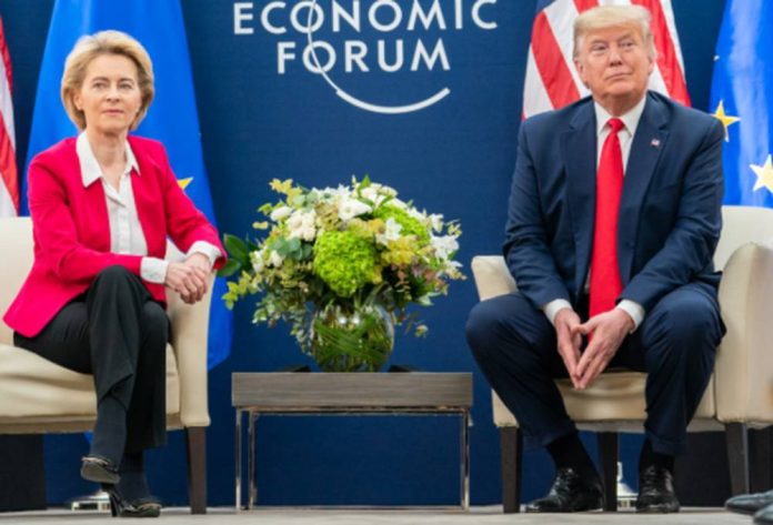 Ursula von der Leyen i Donald Trump