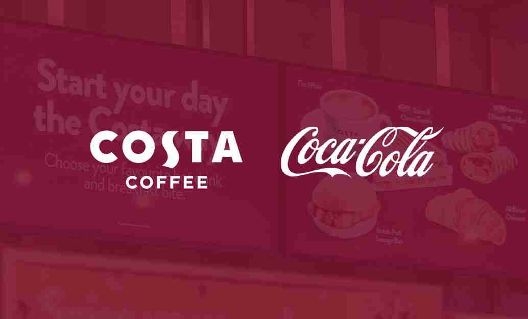 Costa coffee i Coca-Cola