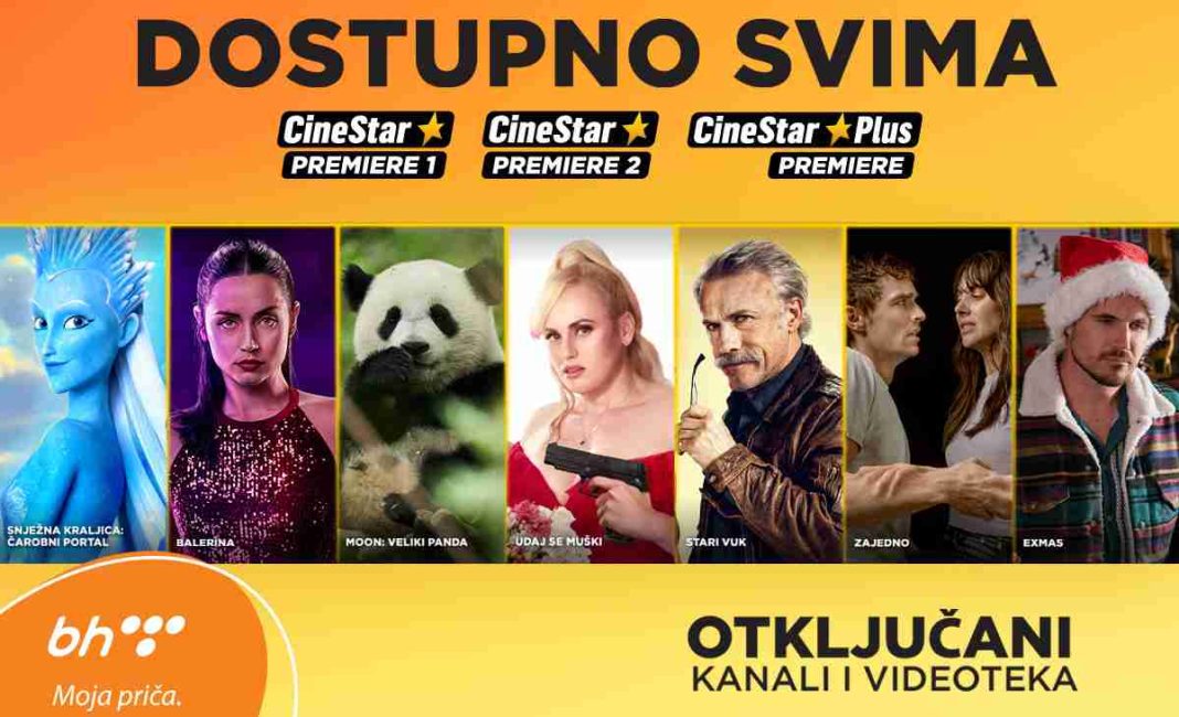 Cinestar kanali otključani na MojaTV