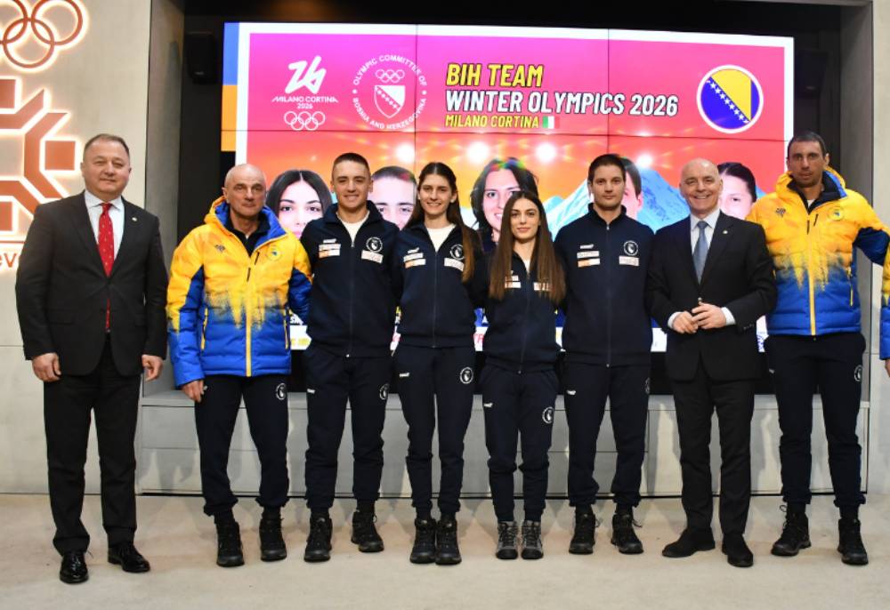 BH Tim na Zimskim Olimpijskim igrama Milano Cortina 2026