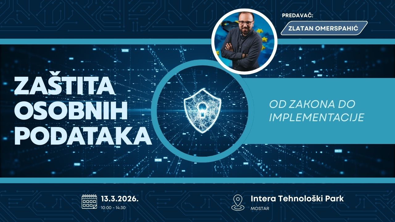 Zaštita osobnih podataka - Zlatan Omerspahić