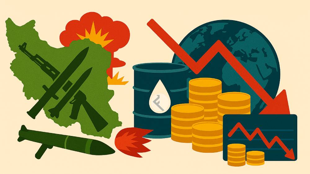 Ilustracija rata u Iranu i utjecaja na globalnu ekonomiju (financa.ba)