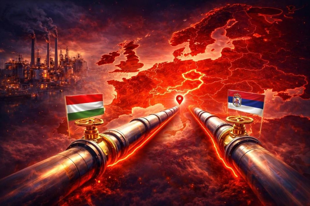 Mađarska ubrzava naftovod prema Srbiji; Ilustracuja
