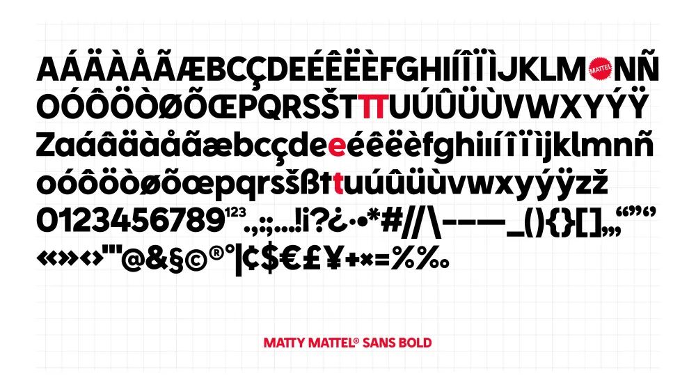 Mattel font: Prvi službeni font brenda nakon više od 80 godina