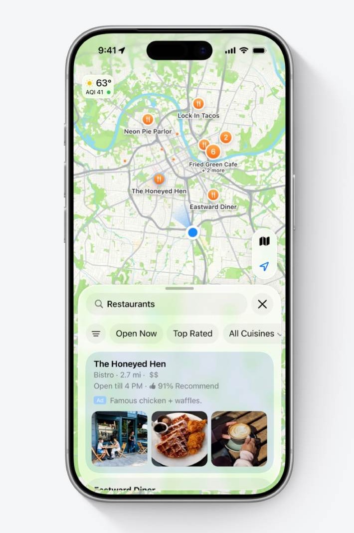 Apple uvodi oglase u Maps i mijenja pravila digitalnog oglašavanja