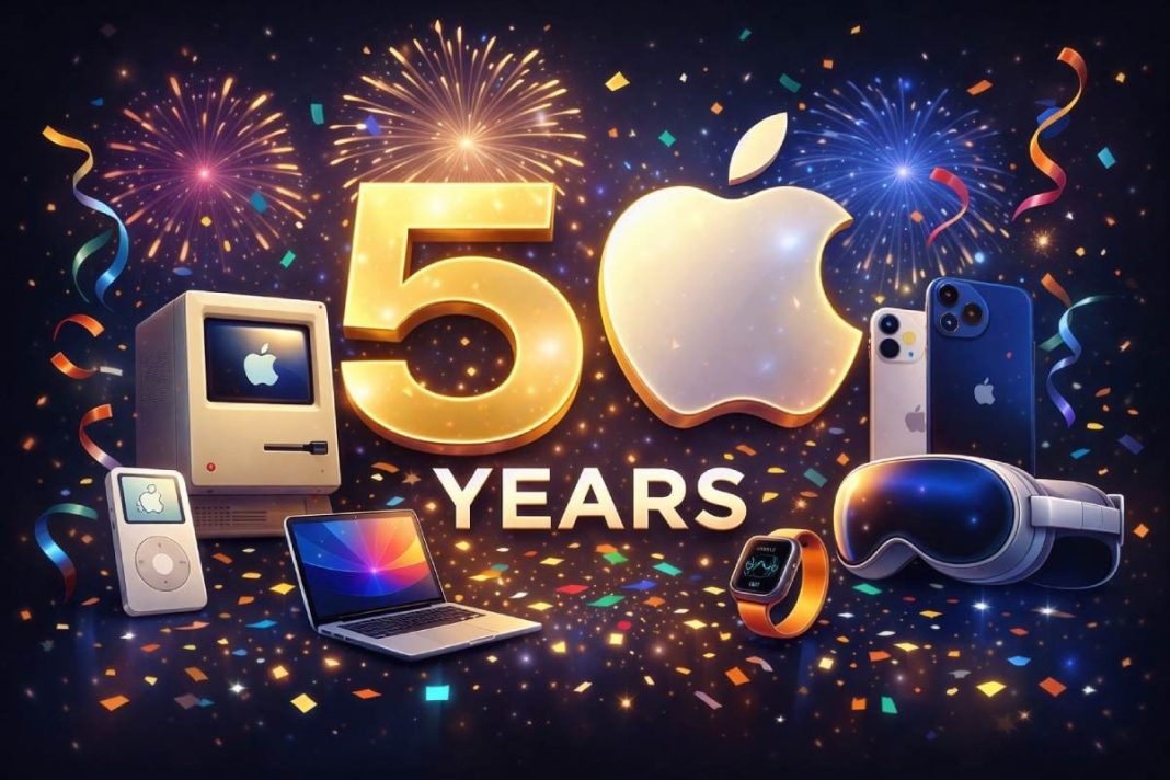 Apple slavi 50 godina