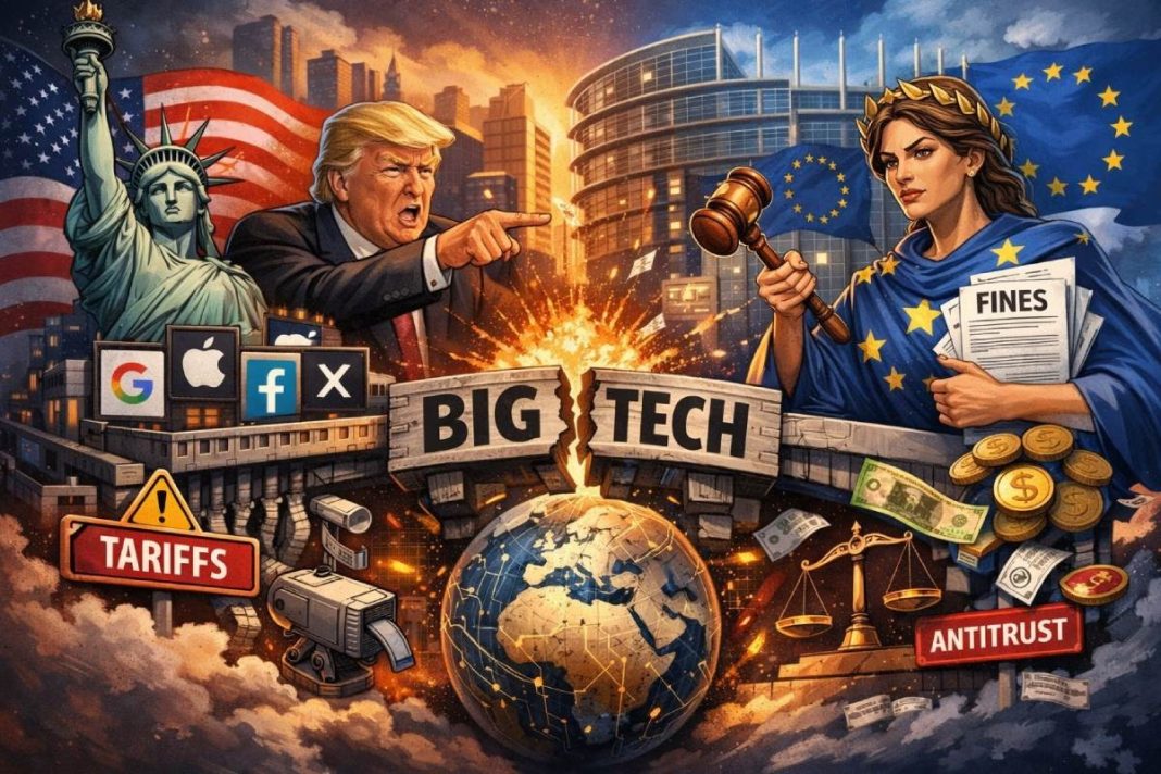 SAD i EU u otvorenom sukobu zbog Big Techa: milijarde eura kazni i prijetnje tarifama