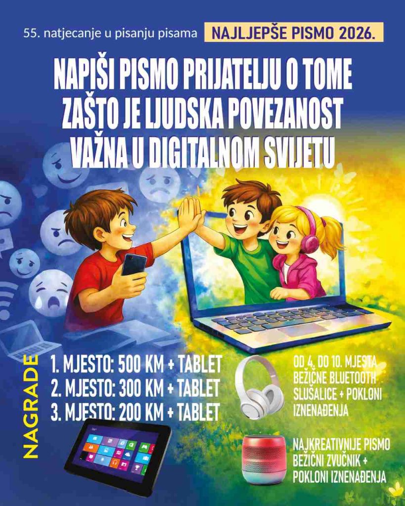 Izabrano najljepše pismo