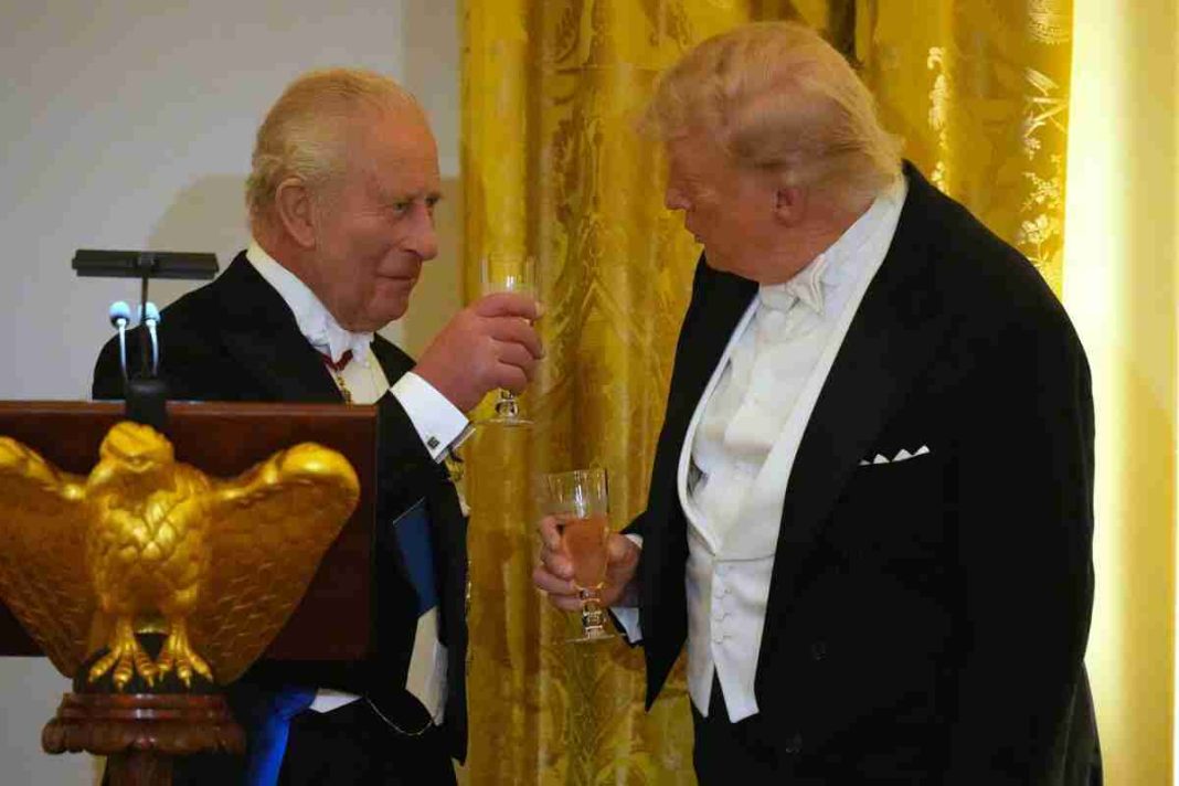 Kralj Charles III i Donald Trump