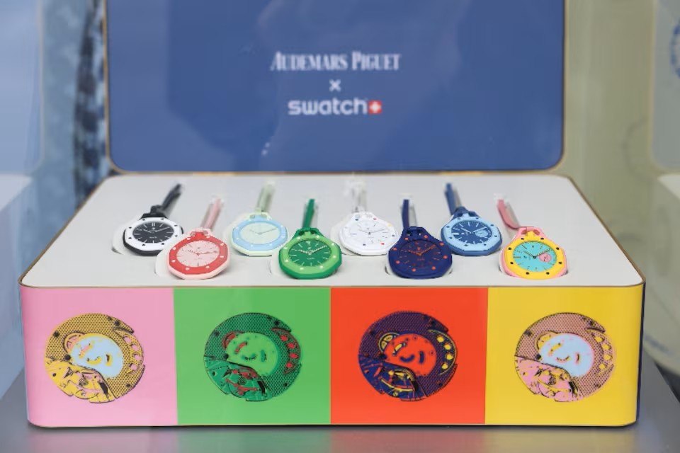 Kutija Audemars Piguet i Swatch 