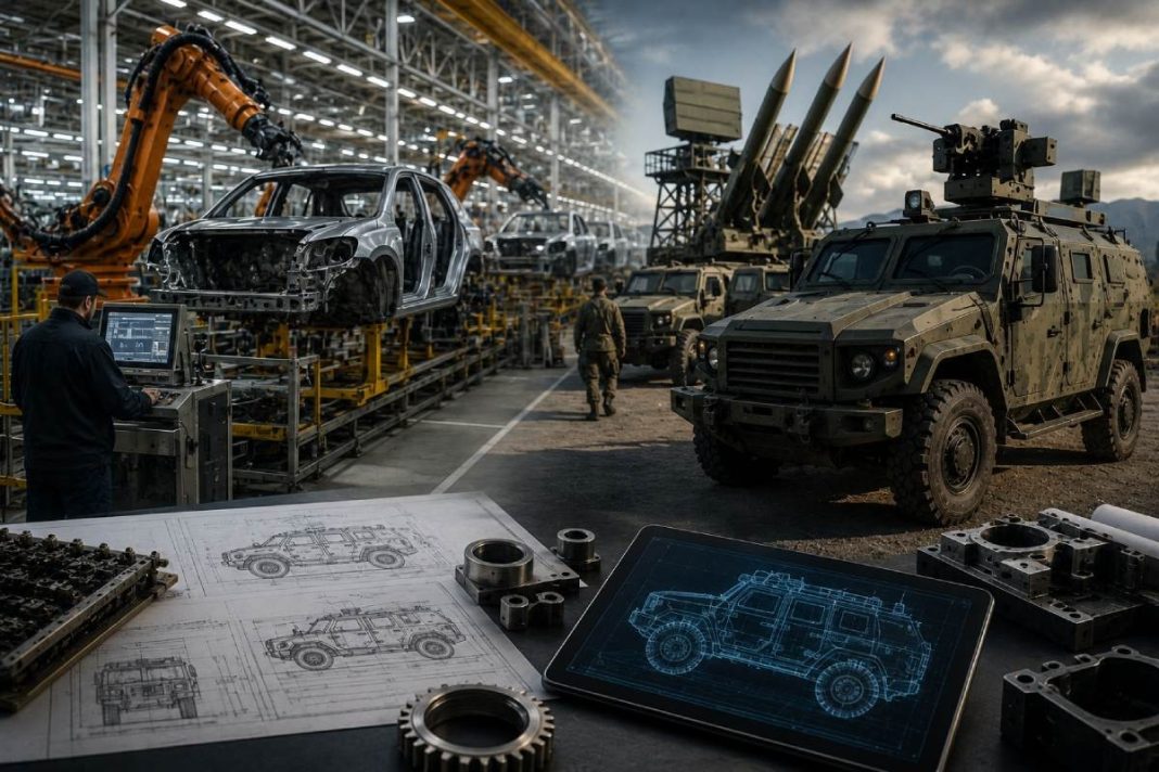 autoindustrija i vojna industrija