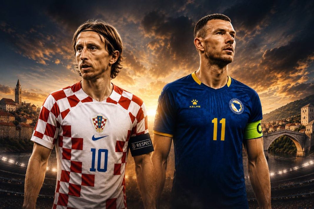 Luka Modrić Edin Džeko