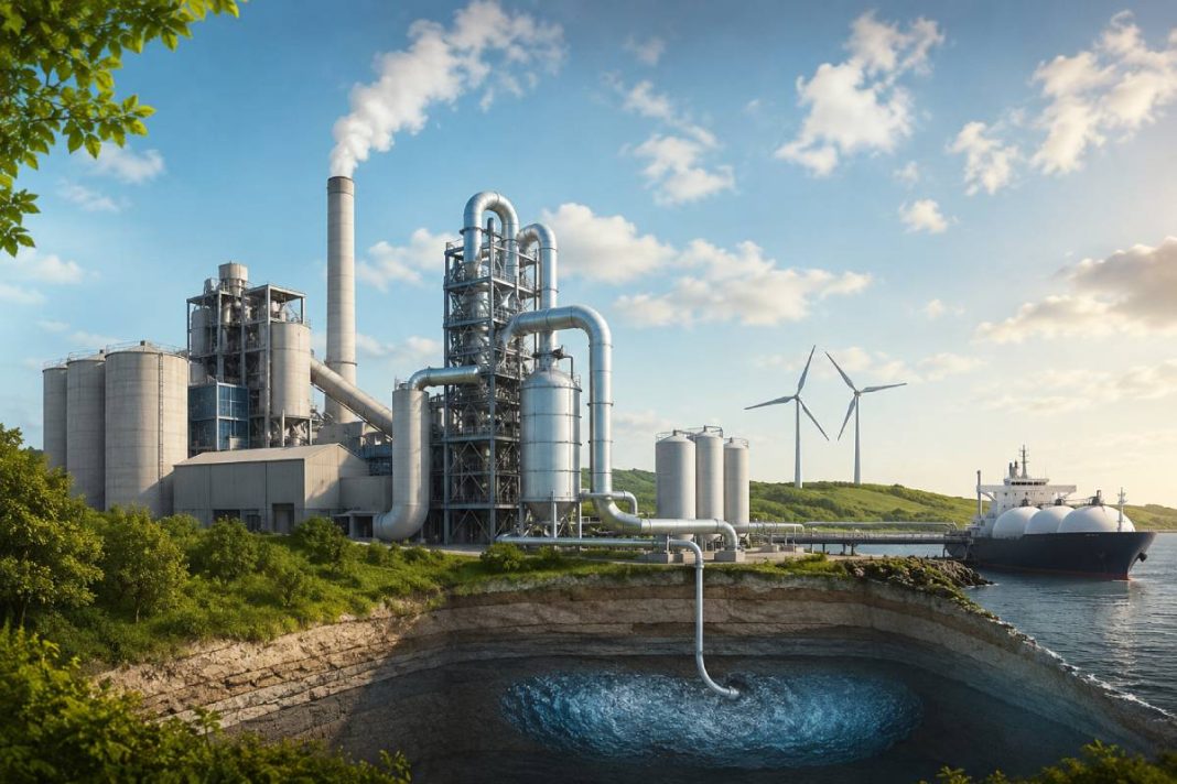 Hvatanje CO2 u cementnoj industriji: Danska ulaže 2,55 milijardi dolara