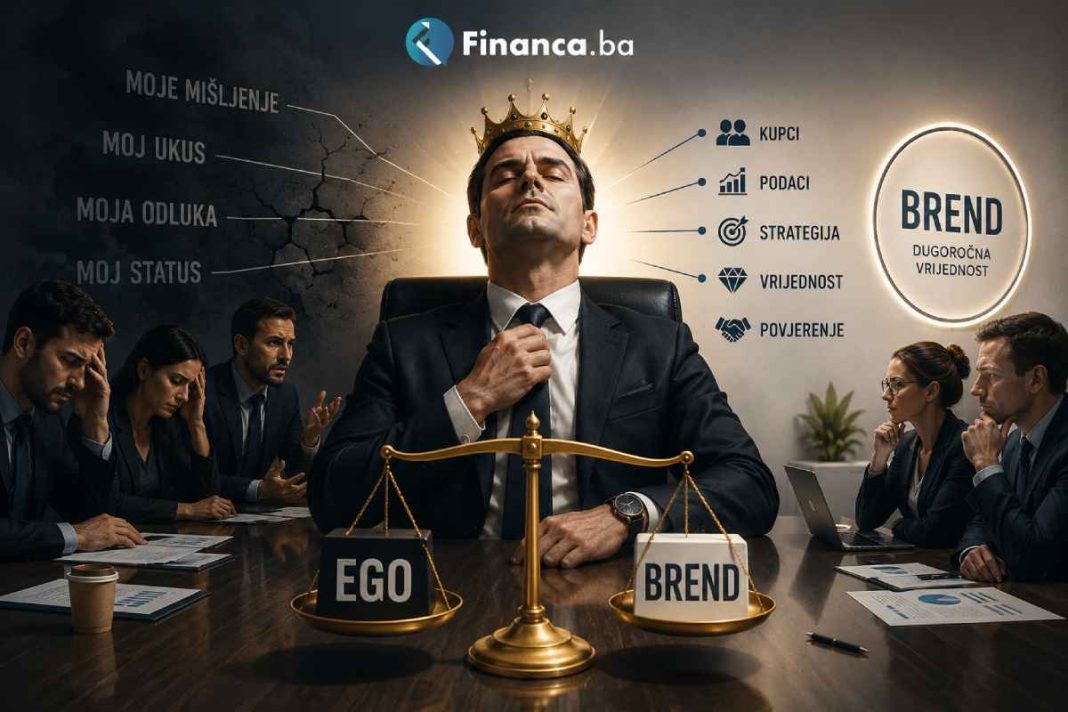 Ego ispred brenda: Kako spriječiti da sujeta vodi poslovne odluke?