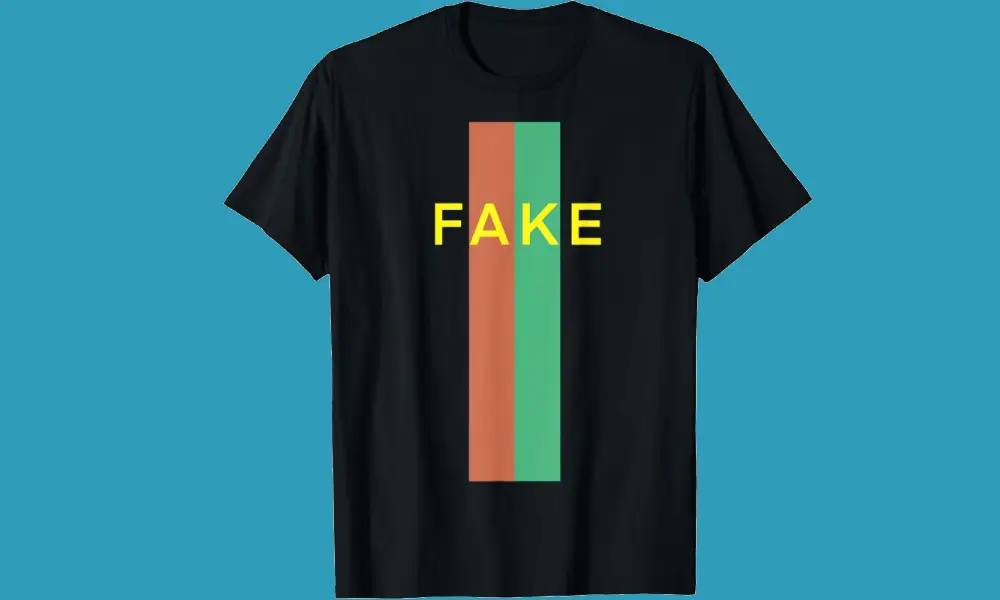 Fake odjeća - ilustracija