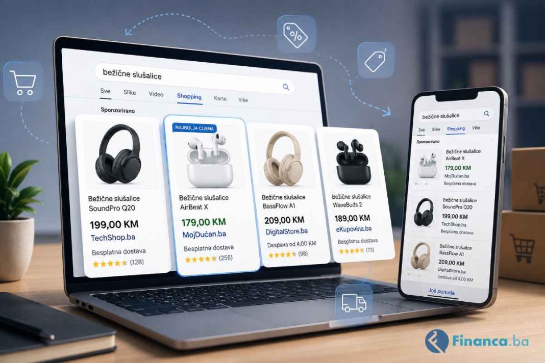 Google Shopping u BiH: Što trgovci trebaju znati