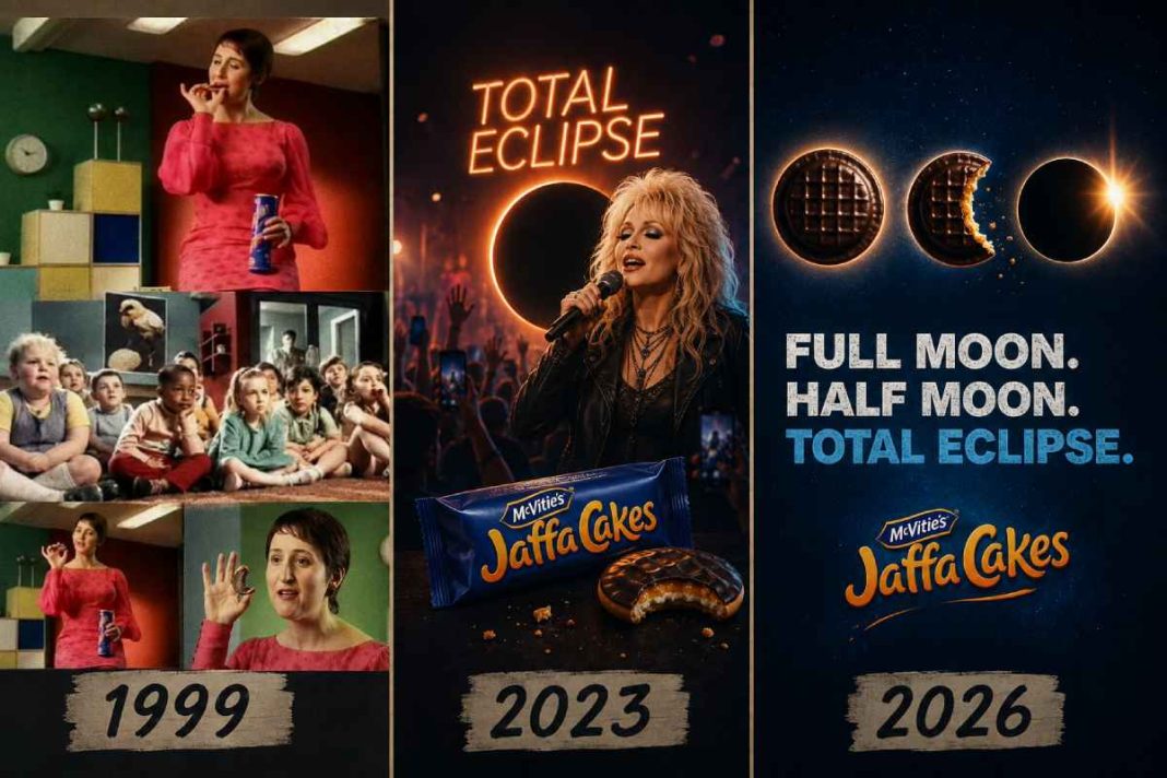 Jaffa Cakes - Full Moon Half Moon Solar Eclipse