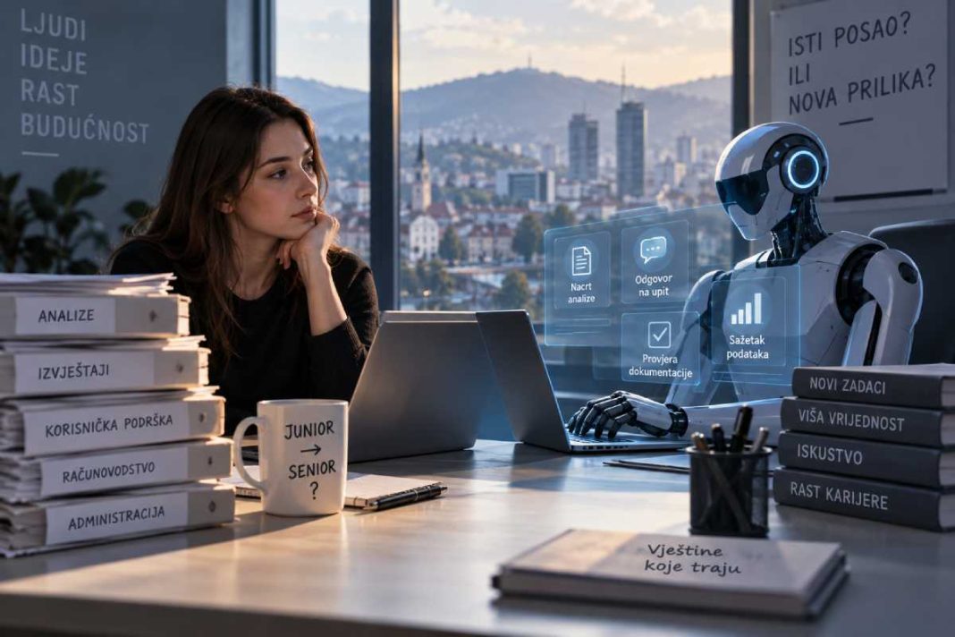 AI dotiče 28% poslova u BiH. Što ako prvi nestanu poslovi za juniore?