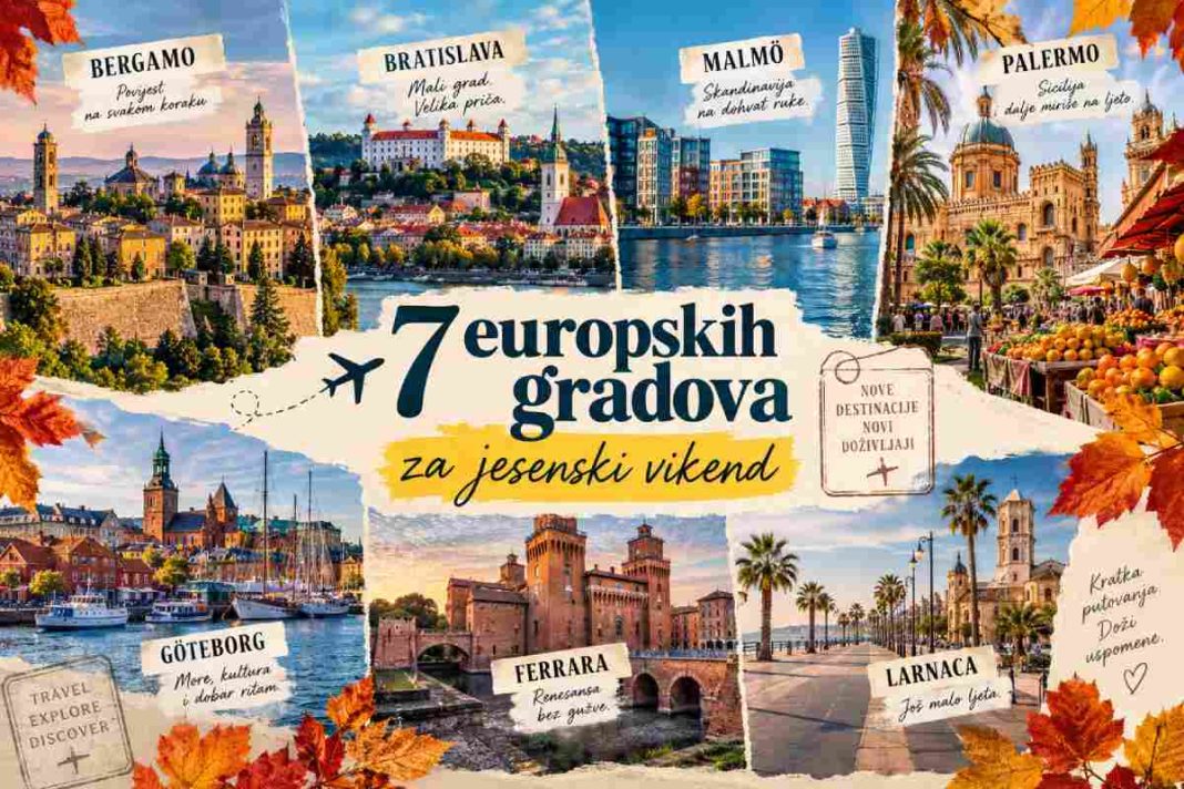 7 europskih gradova za jesenski vikend
