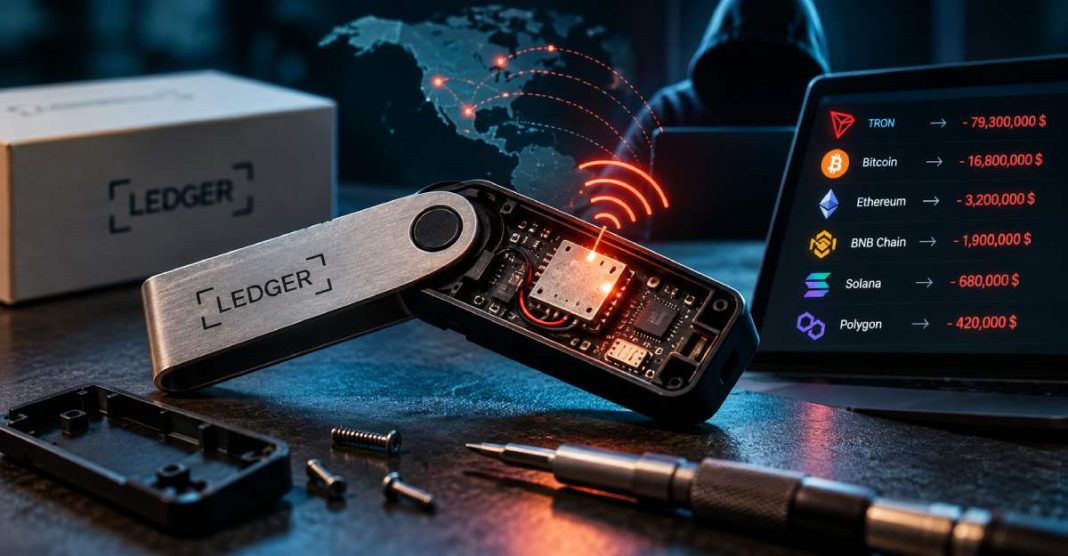 Ledger potvrdio skrivene komponente u kriptonovčanicima, krađa se procjenjuje na 102 milijuna dolara