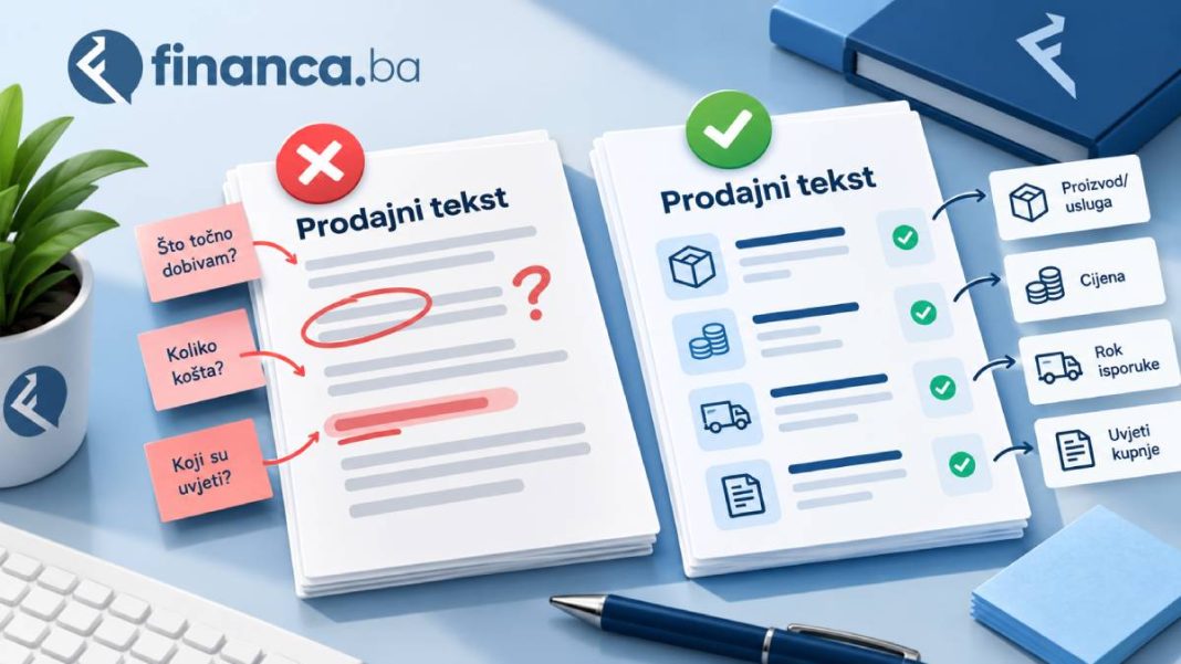 Pet pogrešaka u prodajnom tekstu i kako ih ispraviti